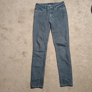 Prana Kayla Women's Jeans – Fits 26 X 29 Slim Fit Organic Cotton Stretch Gray